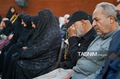 گلباران قبور مطهر شهدای حرم شاهچراغ(ع)