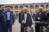 گلباران قبور مطهر شهدای حرم شاهچراغ(ع)