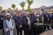 گلباران قبور مطهر شهدای حرم شاهچراغ(ع)
