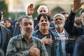 گلباران قبور مطهر شهدای حرم شاهچراغ(ع)