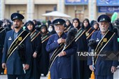 گلباران قبور مطهر شهدای حرم شاهچراغ(ع)