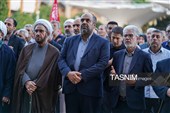 گلباران قبور مطهر شهدای حرم شاهچراغ(ع)