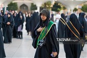 گلباران قبور مطهر شهدای حرم شاهچراغ(ع)