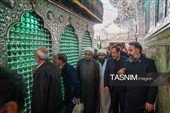 گلباران قبور مطهر شهدای حرم شاهچراغ(ع)