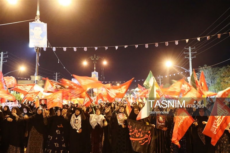 کهگیلویه و بویراحمد در شب 240 قیام ایستاد+تصاویر