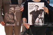 مراسم تشییع پیکر محسن راستانی