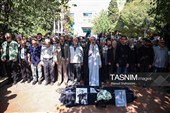 مراسم تشییع پیکر محسن راستانی