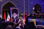 مرثیه سرایی و حماسه خوانی در جوار مزار رهبر شهید انقلاب