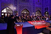 مرثیه سرایی و حماسه خوانی در جوار مزار رهبر شهید انقلاب