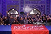 مرثیه سرایی و حماسه خوانی در جوار مزار رهبر شهید انقلاب