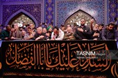 مرثیه سرایی و حماسه خوانی در جوار مزار رهبر شهید انقلاب