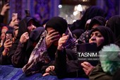 مرثیه سرایی و حماسه خوانی در جوار مزار رهبر شهید انقلاب