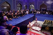 مرثیه سرایی و حماسه خوانی در جوار مزار رهبر شهید انقلاب