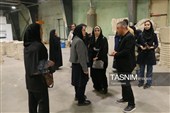 بازدید خبرنگاران از خط تولید سرجین‌بافت