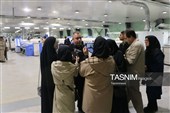 بازدید خبرنگاران از خط تولید سرجین‌بافت