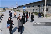 بازدید خبرنگاران از خط تولید سرجین‌بافت
