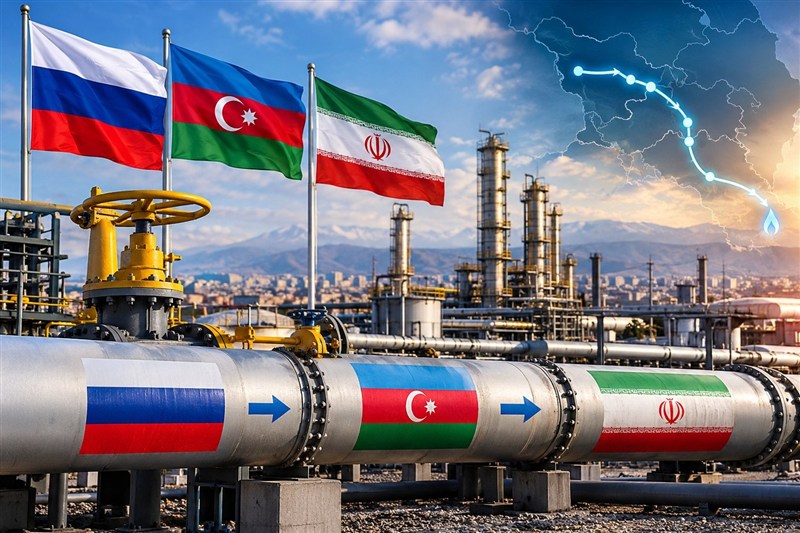 تلاش مسکو و باکو برای انتقال گاز روسیه به ایران