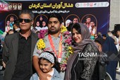 استقبال از مدال‌آوران کرمانی بازی‌های پاراآسیایی ناگویا