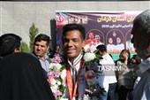 استقبال از مدال‌آوران کرمانی بازی‌های پاراآسیایی ناگویا