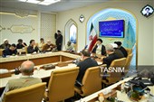 مراسم اهدای نشان خادمی به عکاسان در مسجد مقدس جمکران