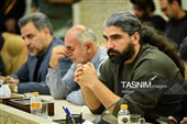 مراسم اهدای نشان خادمی به عکاسان در مسجد مقدس جمکران