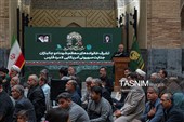 تشرف خانواده شهدا و جانبازان لامرد فارس به حرم مطهر رضوی