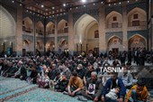 تشرف خانواده شهدا و جانبازان لامرد فارس به حرم مطهر رضوی