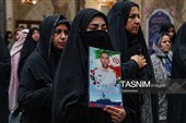 تشرف خانواده شهدا و جانبازان لامرد فارس به حرم مطهر رضوی