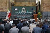 تشرف خانواده شهدا و جانبازان لامرد فارس به حرم مطهر رضوی