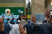 تشرف خانواده شهدا و جانبازان لامرد فارس به حرم مطهر رضوی