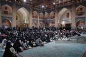 تشرف خانواده شهدا و جانبازان لامرد فارس به حرم مطهر رضوی