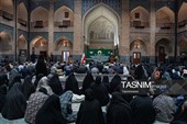 تشرف خانواده شهدا و جانبازان لامرد فارس به حرم مطهر رضوی
