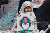 تشرف خانواده شهدا و جانبازان لامرد فارس به حرم مطهر رضوی