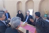بازدید معاون رئیس‌جمهور از روستای جهانی اصفهک طبس