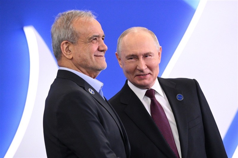 Президент Ирана встретился и провёл переговоры с Владимиром Путиным