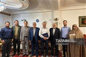 دیدار مدیرکل بنیاد شهید آذربایجان‌شرقی با پنج جانباز 70 درصد دفاع مقدس