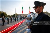 استقبال از شیوخ عشایر عراق در فرودگاه شهید هاشمی‌نژاد مشهد