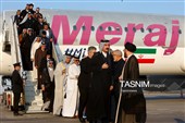 استقبال از شیوخ عشایر عراق در فرودگاه شهید هاشمی‌نژاد مشهد