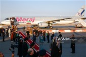 استقبال از شیوخ عشایر عراق در فرودگاه شهید هاشمی‌نژاد مشهد