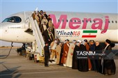 استقبال از شیوخ عشایر عراق در فرودگاه شهید هاشمی‌نژاد مشهد