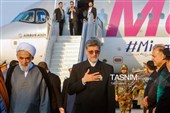 استقبال از شیوخ عشایر عراق در فرودگاه شهید هاشمی‌نژاد مشهد