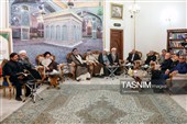 استقبال از شیوخ عشایر عراق در فرودگاه شهید هاشمی‌نژاد مشهد