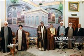 استقبال از شیوخ عشایر عراق در فرودگاه شهید هاشمی‌نژاد مشهد