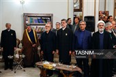 استقبال از شیوخ عشایر عراق در فرودگاه شهید هاشمی‌نژاد مشهد