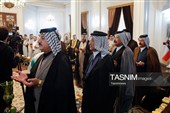استقبال از شیوخ عشایر عراق در فرودگاه شهید هاشمی‌نژاد مشهد