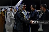 استقبال از شیوخ عشایر عراق در فرودگاه شهید هاشمی‌نژاد مشهد
