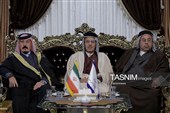 استقبال از شیوخ عشایر عراق در فرودگاه شهید هاشمی‌نژاد مشهد