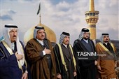 استقبال از شیوخ عشایر عراق در فرودگاه شهید هاشمی‌نژاد مشهد