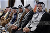 استقبال از شیوخ عشایر عراق در فرودگاه شهید هاشمی‌نژاد مشهد