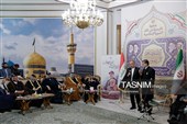 استقبال از شیوخ عشایر عراق در فرودگاه شهید هاشمی‌نژاد مشهد